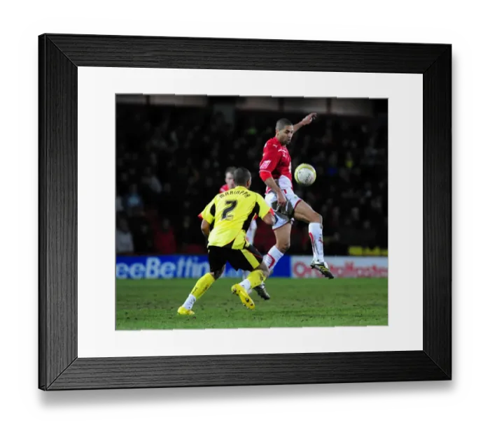Framed Print : Watford vs. Bristol City: A Football Rivalry from Season 09-10