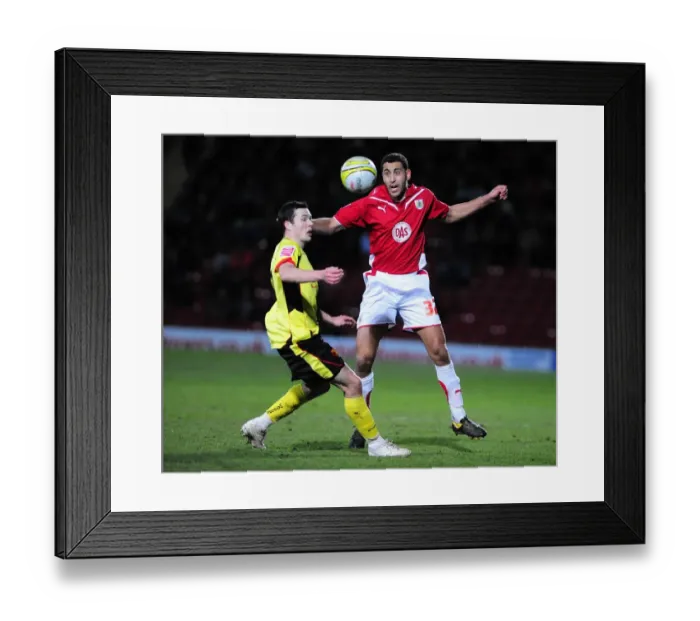Framed Print : Watford vs. Bristol City: A Football Rivalry - Season 09-10