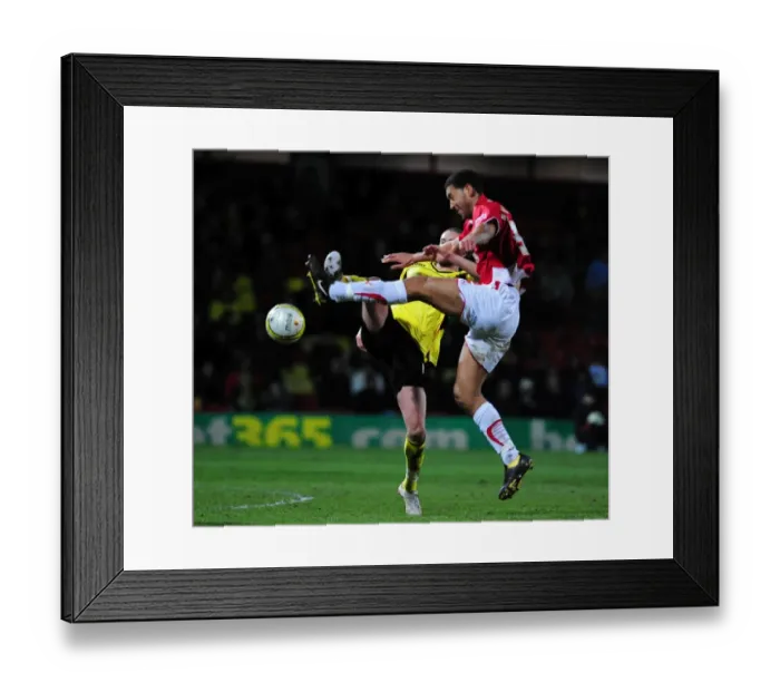 Framed Print : Watford vs. Bristol City: A Football Rivalry - Season 09-10 Framed Print : Watford vs. Bristol City: A Football Rivalry - Season 09-10