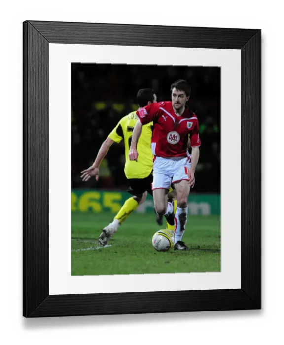 Framed Print : Bristol City First Team: Season 09-10: Watford V Bristol City Framed Print : Bristol City First Team: Season 09-10: Watford V Bristol City