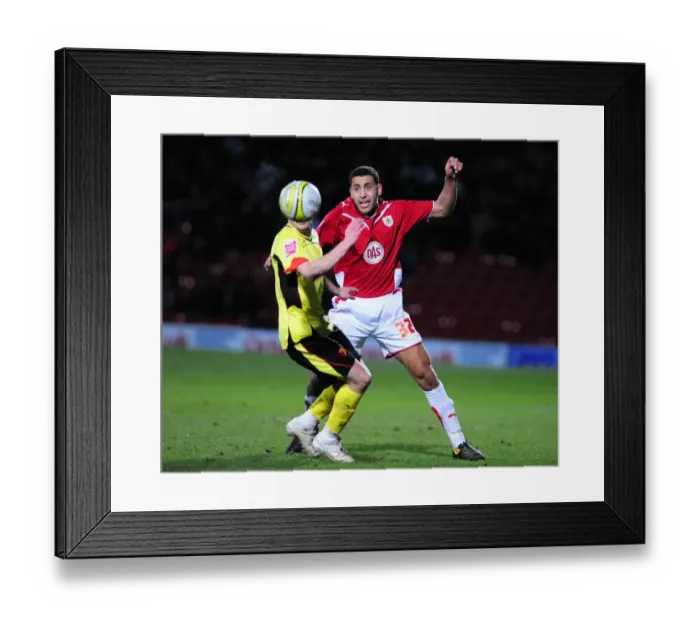 Framed Print : Watford vs. Bristol City: A Football Rivalry - Season 09-10 Framed Print : Watford vs. Bristol City: A Football Rivalry - Season 09-10