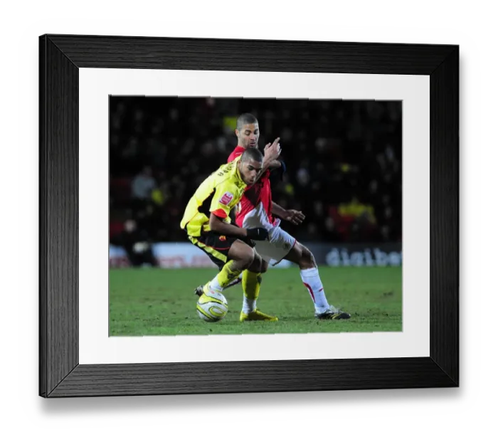 Framed Print : Watford vs. Bristol City: A Football Rivalry - Season 09-10 Framed Print : Watford vs. Bristol City: A Football Rivalry - Season 09-10