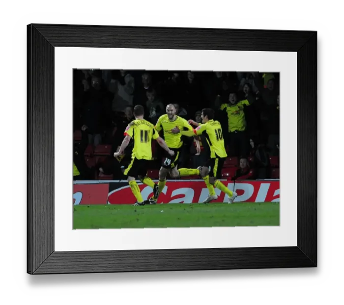 Framed Print : Watford vs. Bristol City: A Football Rivalry - Season 09-10
