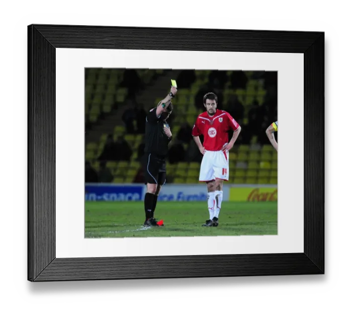Framed Print : Watford vs. Bristol City: A Football Rivalry - Season 09-10