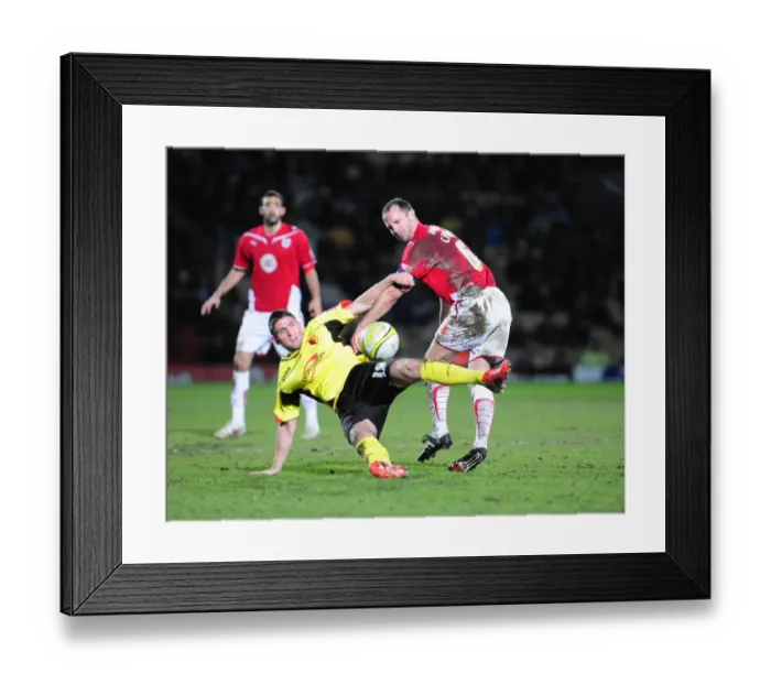 Framed Print : Watford vs. Bristol City: A Football Rivalry - Season 09-10 Framed Print : Watford vs. Bristol City: A Football Rivalry - Season 09-10