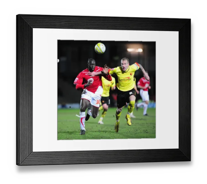 Framed Print : Watford vs. Bristol City: A Football Rivalry - Season 09-10