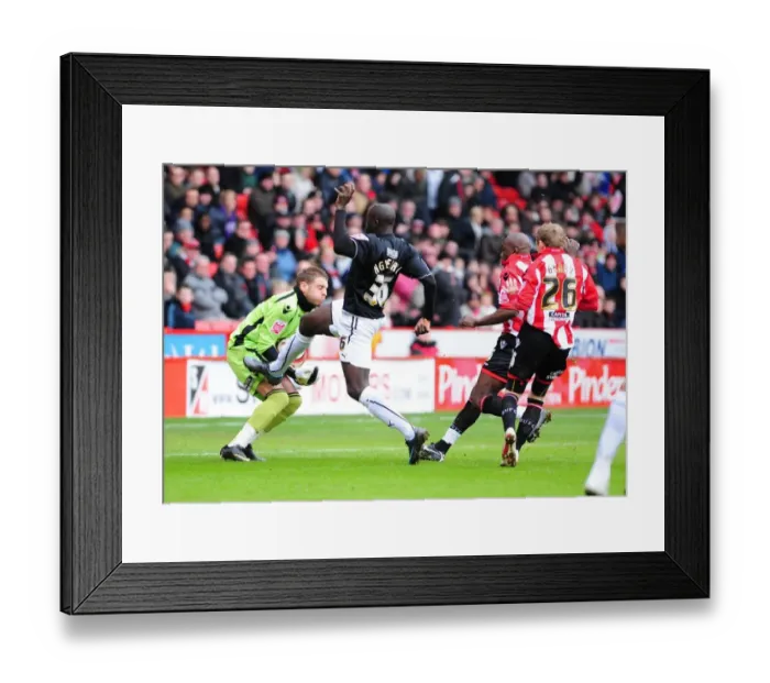 Framed Print : Bristol City vs. Sheffield United: A Football Rivalry - Season 09-10 Framed Print : Bristol City vs. Sheffield United: A Football Rivalry - Season 09-10