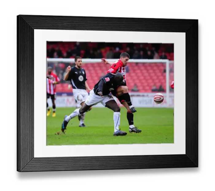 Framed Print : Bristol City vs. Sheffield United: A Football Rivalry - Season 09-10