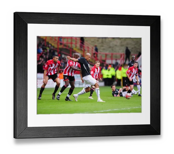 Framed Print : Bristol City vs. Sheffield United: A Football Rivalry - Season 09-10
