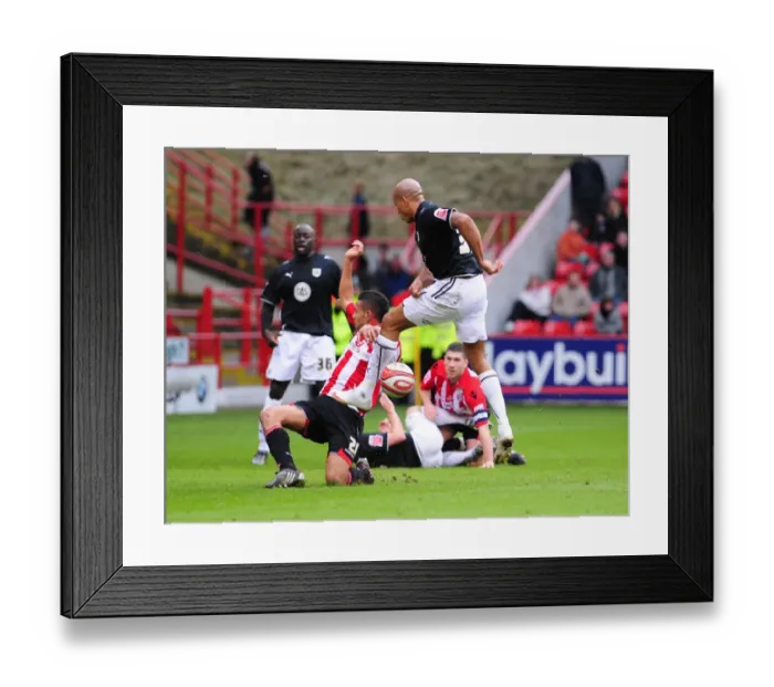 Framed Print : Bristol City vs. Sheffield United: A Football Rivalry - Season 09-10 Framed Print : Bristol City vs. Sheffield United: A Football Rivalry - Season 09-10