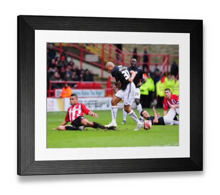 Framed Print : Bristol City vs. Sheffield United: A Football Rivalry - Season 09-10