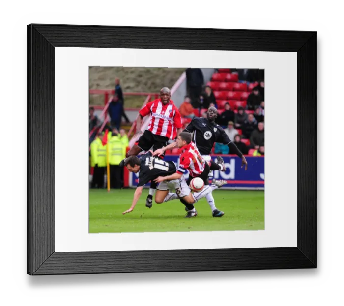 Framed Print : Bristol City vs. Sheffield United: A Football Rivalry - Season 09-10 Framed Print : Bristol City vs. Sheffield United: A Football Rivalry - Season 09-10