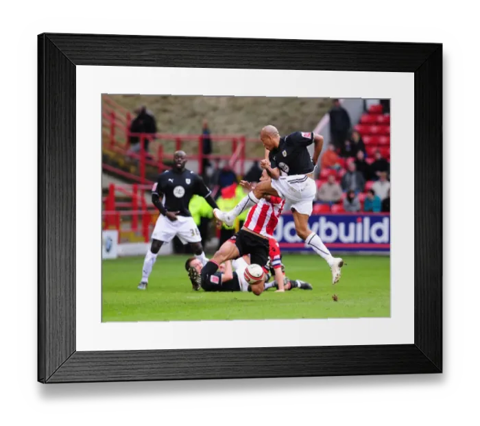 Framed Print : Bristol City vs. Sheffield United: A Football Rivalry - Season 09-10