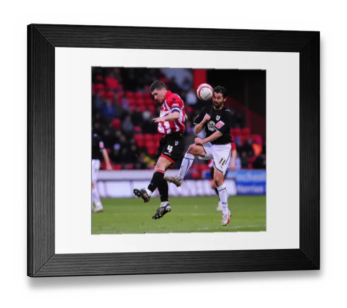 Framed Print : Bristol City vs. Sheffield United: A Football Rivalry - Season 09-10 Framed Print : Bristol City vs. Sheffield United: A Football Rivalry - Season 09-10