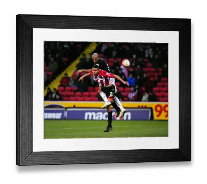 Framed Print : Bristol City vs. Sheffield United: A Football Rivalry - Season 09-10 Framed Print : Bristol City vs. Sheffield United: A Football Rivalry - Season 09-10