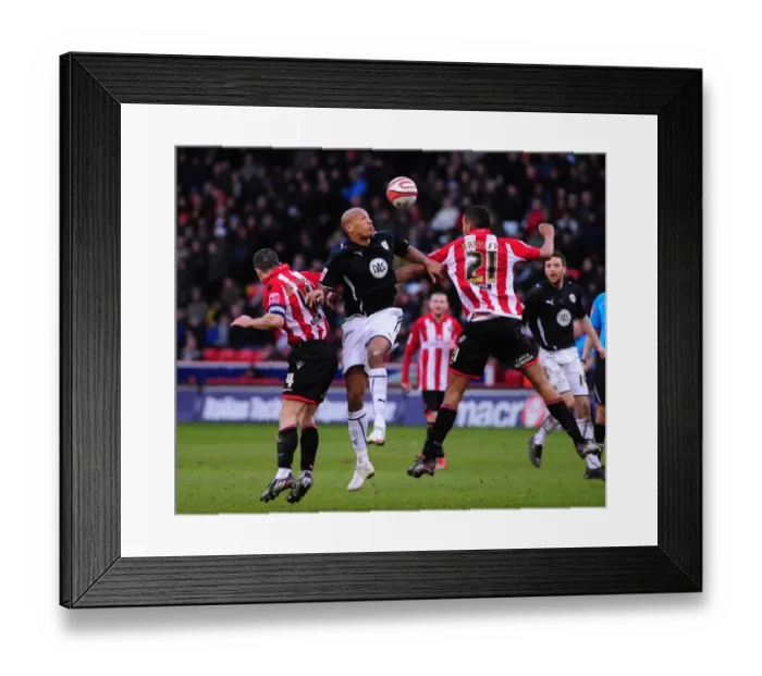 Framed Print : Bristol City vs. Sheffield United: A Football Rivalry - Season 09-10 Framed Print : Bristol City vs. Sheffield United: A Football Rivalry - Season 09-10