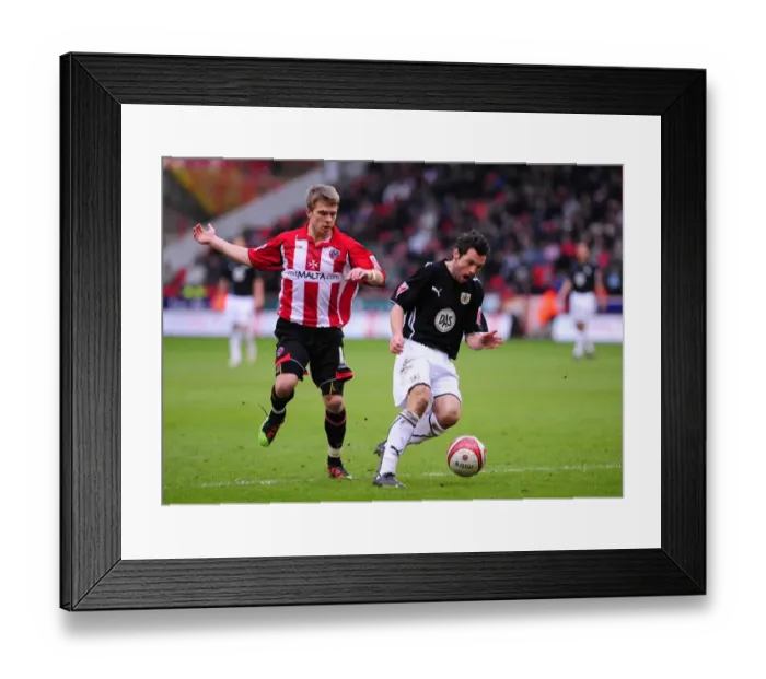Framed Print : Bristol City vs. Sheffield United: A Football Rivalry - Season 09-10 Framed Print : Bristol City vs. Sheffield United: A Football Rivalry - Season 09-10