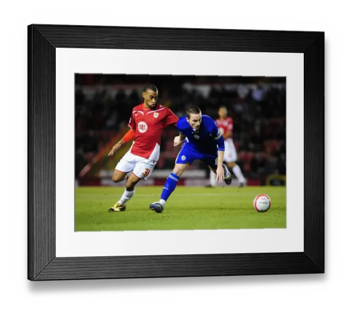 Framed Print : Bristol City vs. Leicester City: A Football Rivalry - Season 09-10 Framed Print : Bristol City vs. Leicester City: A Football Rivalry - Season 09-10