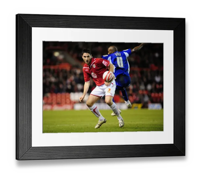 Framed Print : Bristol City vs. Leicester City: A Football Rivalry - Season 09-10