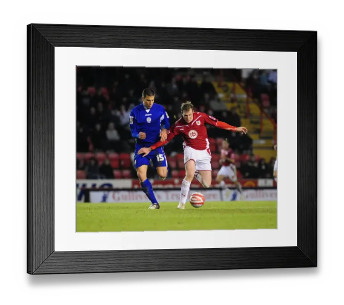 Framed Print : Bristol City vs. Leicester City: A Football Rivalry - Season 09-10 Framed Print : Bristol City vs. Leicester City: A Football Rivalry - Season 09-10