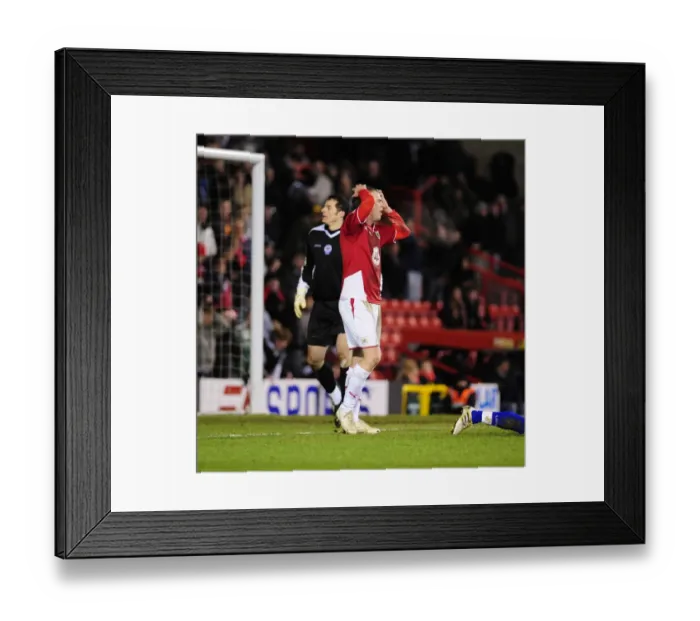 Framed Print : Bristol City First Team: Season 09-10: Bristol City V Leicester City Framed Print : Bristol City First Team: Season 09-10: Bristol City V Leicester City