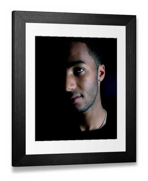 Framed Print : Bristol City Portraits: Portraits 09-10: Nicky Maynard Framed Print : Bristol City Portraits: Portraits 09-10: Nicky Maynard