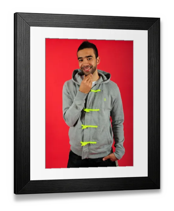 Framed Print : Portrait of Determination: Liam Fontaine in Bristol City Football Club's 09-10 Season