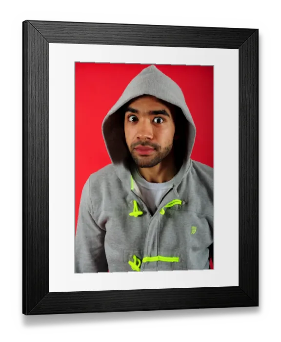 Framed Print : Portrait of Liam Fontaine: A Bristol City Footballer (2009-10)