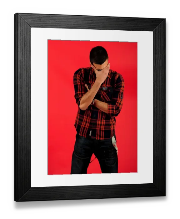 Framed Print : Liam Fontaine: A Symbol of Determination in Bristol City Football Club's 09-10 Season