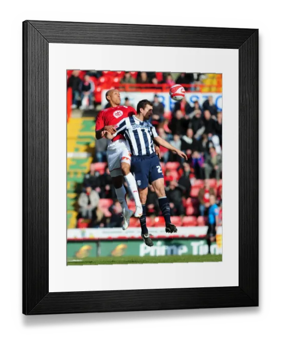 Framed Print : Bristol City vs. West Bromwich Albion: A Football Rivalry - Season 09-10