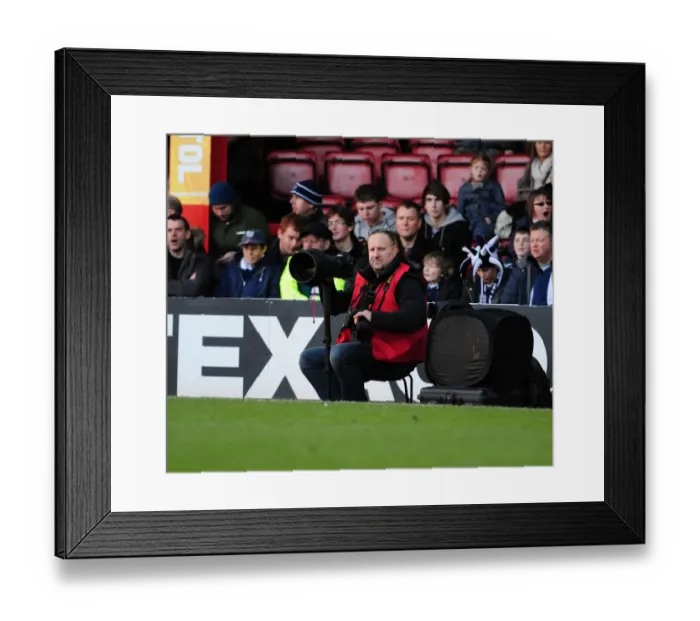 Framed Print : Bristol City vs. West Bromwich Albion: A Football Rivalry - Season 09-10