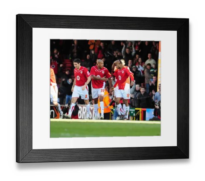Framed Print : Bristol City vs. West Bromwich Albion: A Football Rivalry - Season 09-10