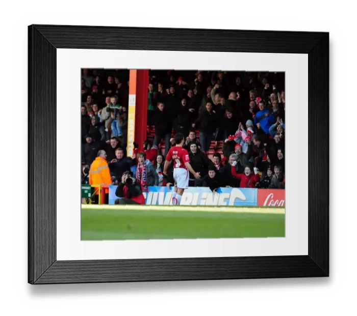 Framed Print : Bristol City vs. West Bromwich Albion: A Football Rivalry - Season 09-10