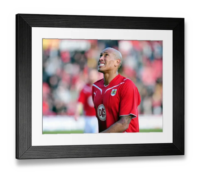 Framed Print : Bristol City vs. West Bromwich Albion: A Football Rivalry - Season 09-10