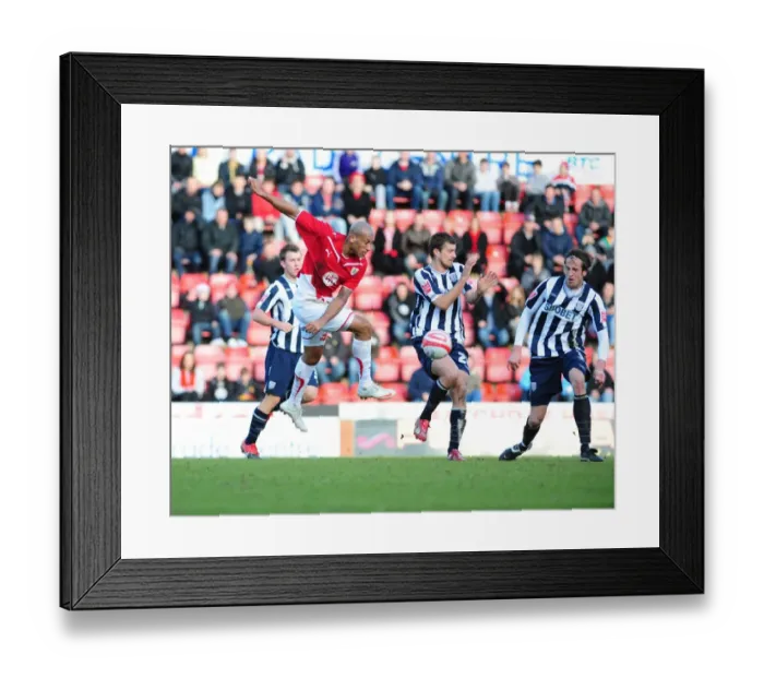 Framed Print : Bristol City vs. West Bromwich Albion: A Football Rivalry - Season 09-10