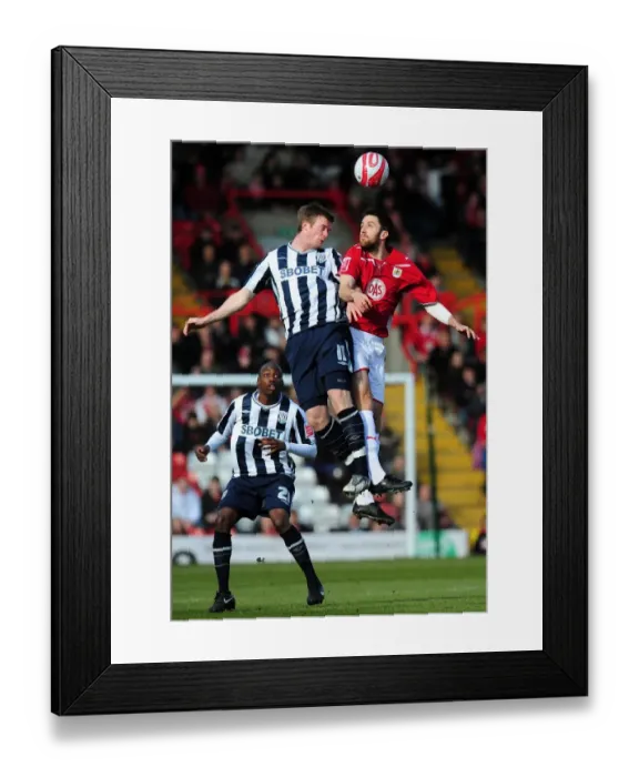 Framed Print : Bristol City v WBA 210210 Framed Print : Bristol City v WBA 210210