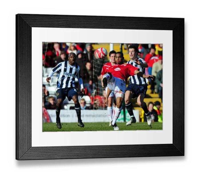 Framed Print : Bristol City's Marvin Elliott Clears Ball from Robert Koren as Youssuf Mulumbu Looks On: Bristol City vs. West Bromwich Albion, Football Championship, 2010 Framed Print : Bristol City's Marvin Elliott Clears Ball from Robert Koren as Youssuf Mulumbu Looks On: Bristol City vs. West Bromwich Albion, Football Championship, 2010