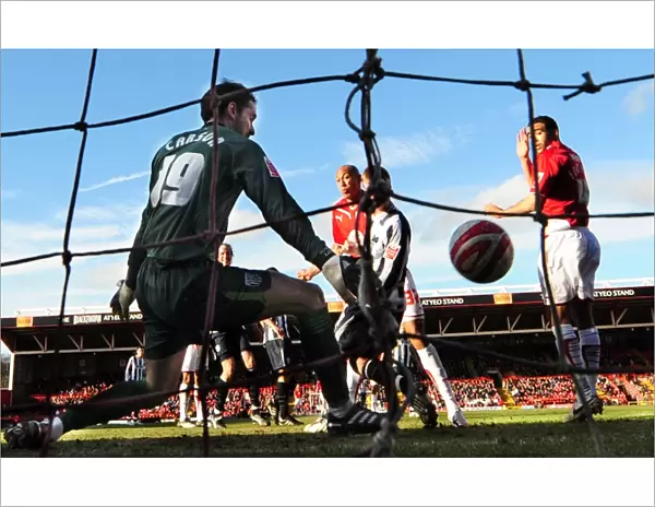 Chris Iwelumo's Thrilling Goal Celebration vs. West Bromwich Albion, 2010 - Football Championship, Bristol City