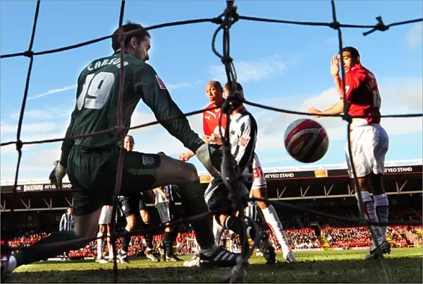 Chris Iwelumo's Thrilling Goal Celebration vs. West Bromwich Albion, 2010 - Football Championship, Bristol City