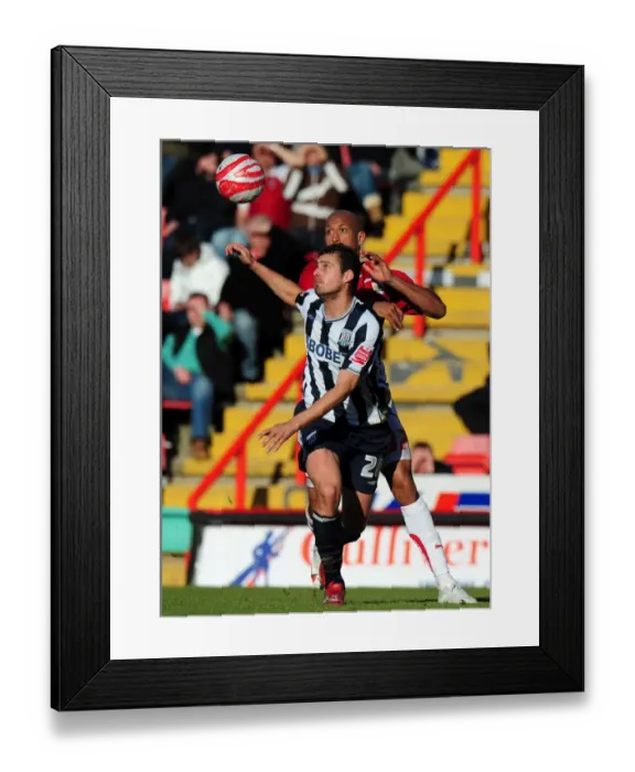Framed Print : Battling for Championship Supremacy: Iwelumo vs. Tamas, February 2010 - Bristol City vs. West Bromwich Albion Framed Print : Battling for Championship Supremacy: Iwelumo vs. Tamas, February 2010 - Bristol City vs. West Bromwich Albion