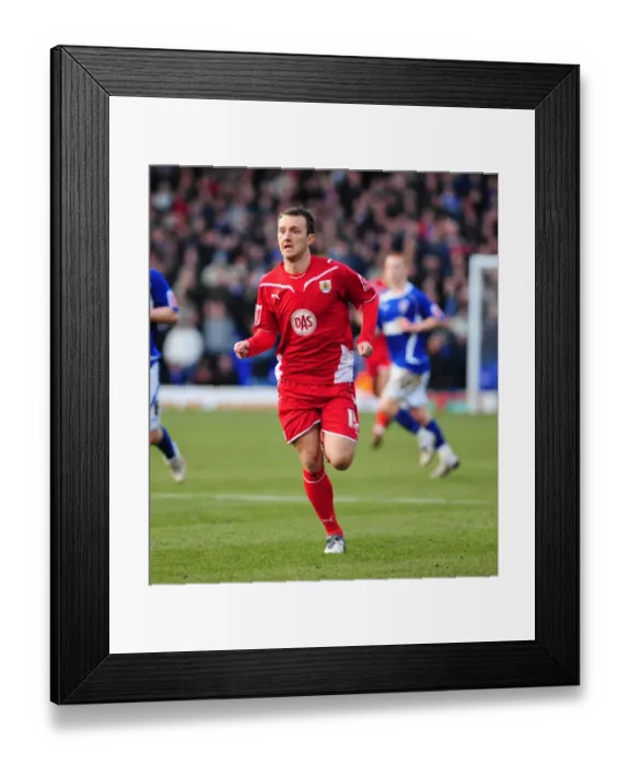 Framed Print : Clash of Titans: Ipswich Town vs. Bristol City (Season 09-10)