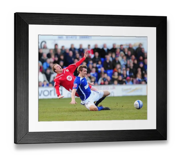 Framed Print : Clash of Titans: Ipswich Town vs. Bristol City (Season 09-10) Framed Print : Clash of Titans: Ipswich Town vs. Bristol City (Season 09-10)