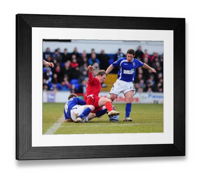 Framed Print : Bristol City vs. Ipswich Town: A Season 09-10 Football Showdown - Clash of Champions Framed Print : Bristol City vs. Ipswich Town: A Season 09-10 Football Showdown - Clash of Champions