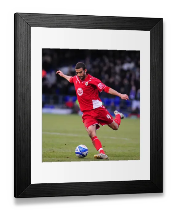 Framed Print : Clash of Titans: Ipswich Town vs. Bristol City (Season 09-10)