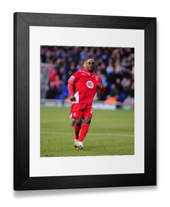 Framed Print : Clash of the First Teams: Ipswich Town vs. Bristol City (Season 09-10)