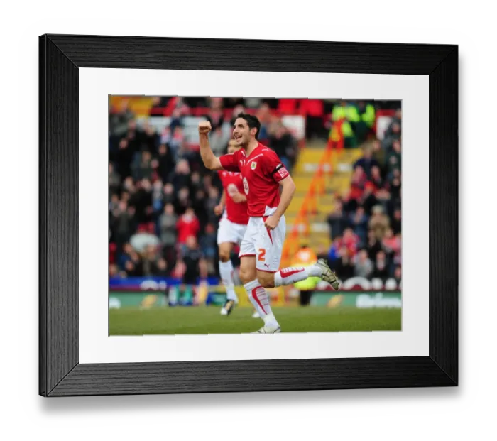 Framed Print : Bradley Orr's Euphoric Goal Celebration: A Thrilling Moment for Bristol City vs Doncaster Rovers Framed Print : Bradley Orr's Euphoric Goal Celebration: A Thrilling Moment for Bristol City vs Doncaster Rovers