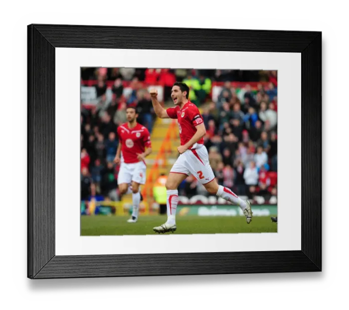 Framed Print : Bradley Orr's Euphoric Goal Celebration: A Thrilling Moment for Bristol City Against Doncaster Rovers Framed Print : Bradley Orr's Euphoric Goal Celebration: A Thrilling Moment for Bristol City Against Doncaster Rovers