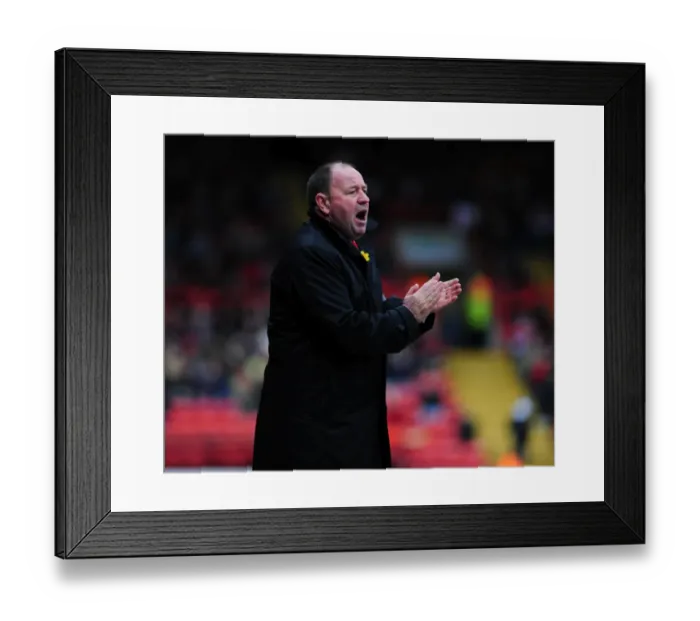 Framed Print : Bristol City Manager Gary Johnson Framed Print : Bristol City Manager Gary Johnson