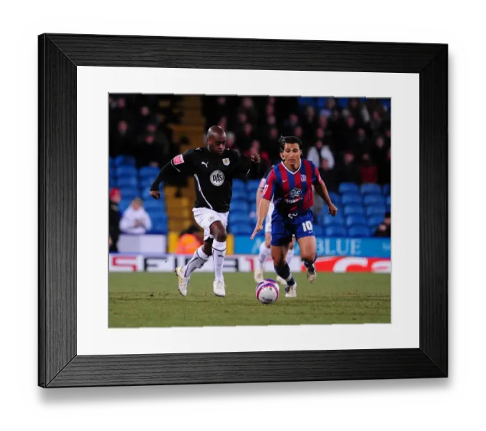 Framed Print : Battling for Supremacy: Jamal Campbell-Ryce vs. Nick Carle in the Championship Clash between Crystal Palace and Bristol City (09 / 03 / 2010) Framed Print : Battling for Supremacy: Jamal Campbell-Ryce vs. Nick Carle in the Championship Clash between Crystal Palace and Bristol City (09 / 03 / 2010)