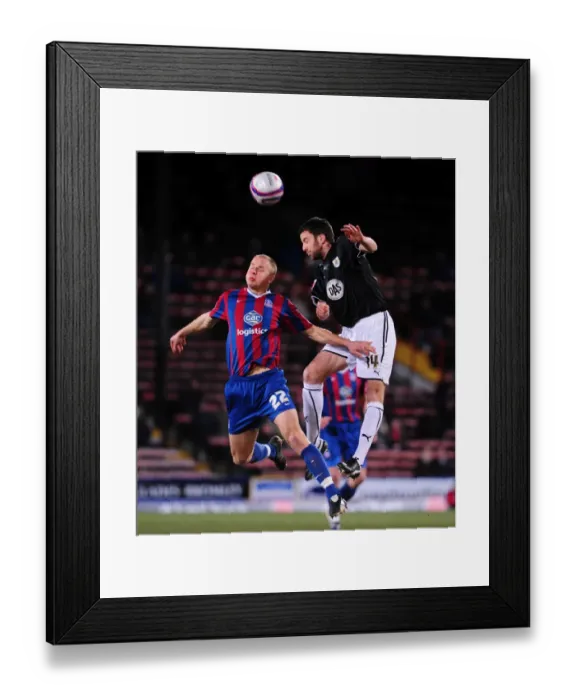 Framed Print : Clash at Selhurst Park: Skuse vs. Ertl Battle for Aerial Supremacy - Crystal Palace vs. Bristol City, Championship 2010 Framed Print : Clash at Selhurst Park: Skuse vs. Ertl Battle for Aerial Supremacy - Crystal Palace vs. Bristol City, Championship 2010
